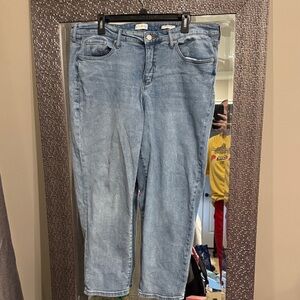 Wonderly Women's slim Boyfriend Blue Jeans